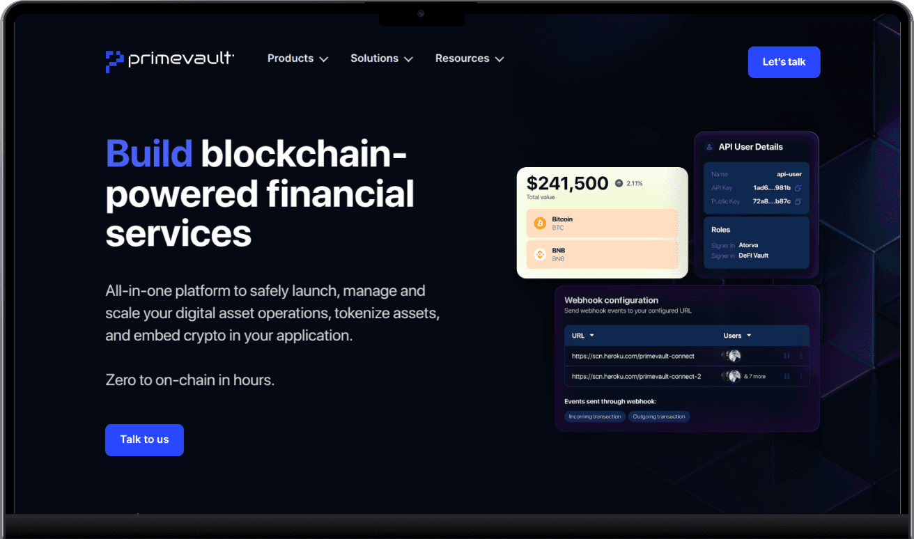 PrimeVault story